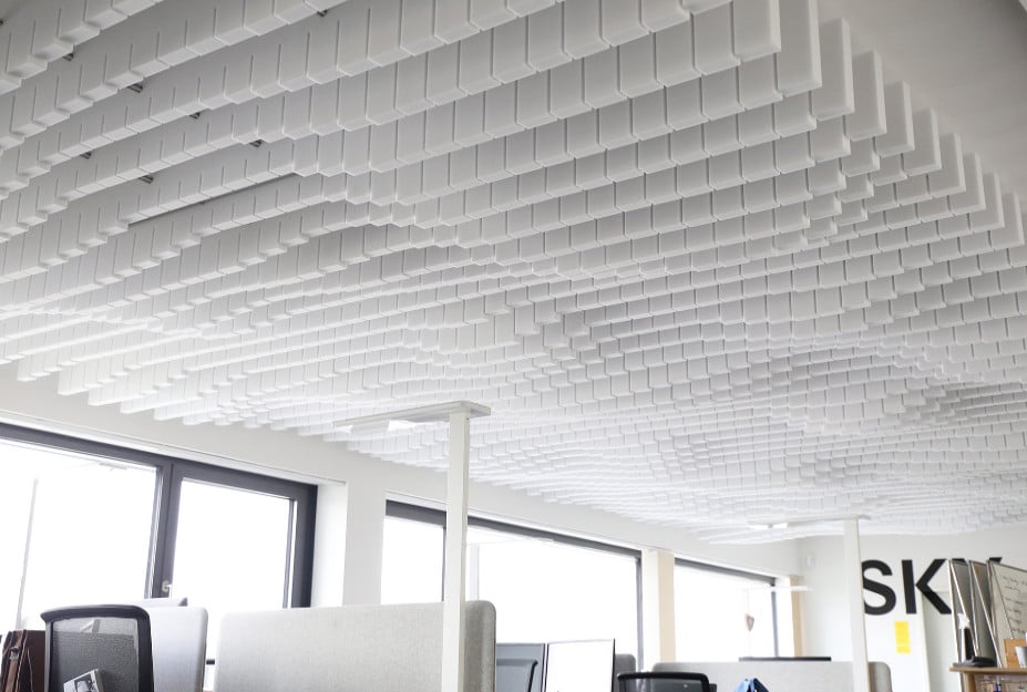 Decken Element Büro Akustik